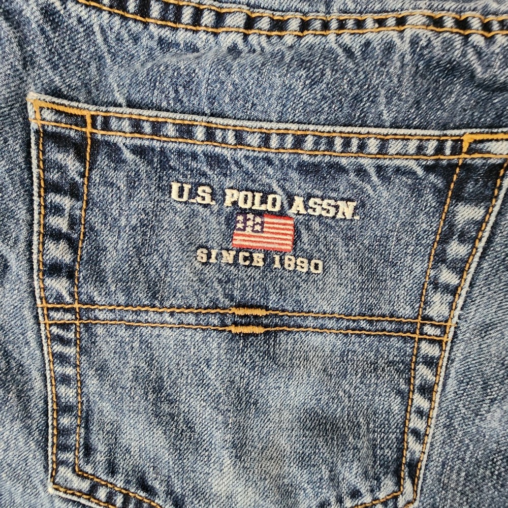 U.S. Polo Assn. Jeans - Mens Size 34x 34 - Blue - Mid Rise Straight Leg - Picture 4 of 9